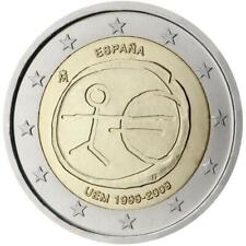 2 euro Spagna 2009 EMU decennale unione economica e monetaria
