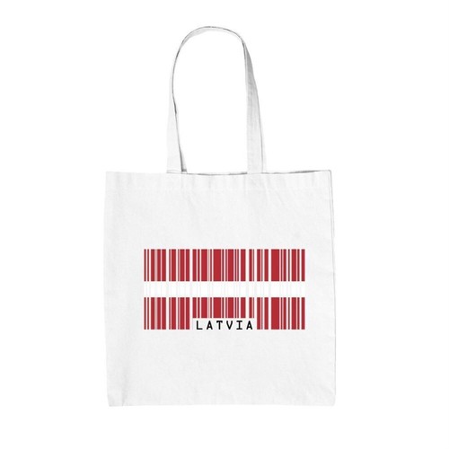 Lettonia bandiera borsa - -, tote