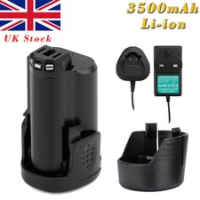 Batteria/Caricabatterie per Bosch 10.8V/12V 3.5AH Li-ion GSR GOP GWI GSA GSB GLI10.8V-Li