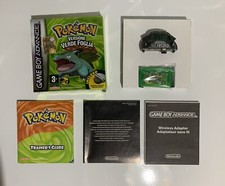 Game Boy Advance Pokemon Verde Foglia  Ita Completo Ottimo