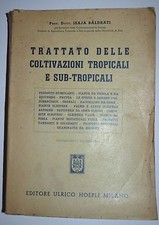 COLTIVAZIONI - figur. 1950 - HOEPLI - PIANTE TROPICALI - CAFFE' - PATATA