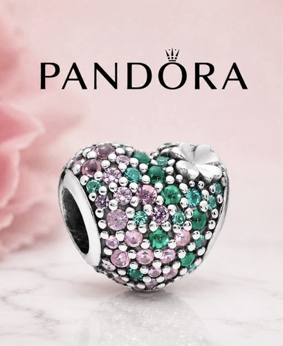 Charm pandora cuore rosa - cuore,