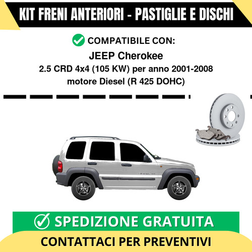 Kit freni anteriori - freni, (pastiglie