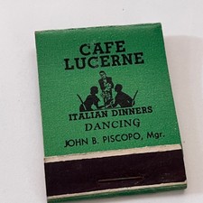 Cafe Lucerne John B Piscopo
