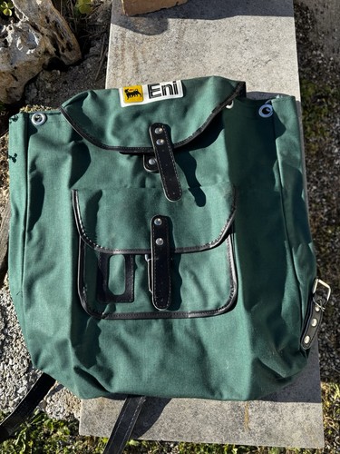 Zaino eni vintage nuovo - zaino,