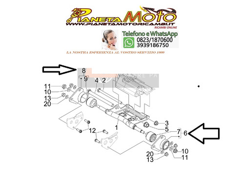 Supporto motore gilera 800 - motore,