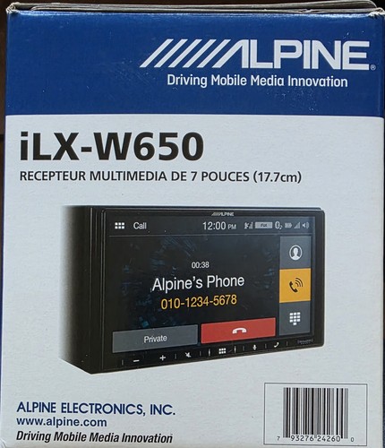Alpine ilx w650 - ilx-w650, ricevitore