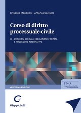 Corso di diritto processuale