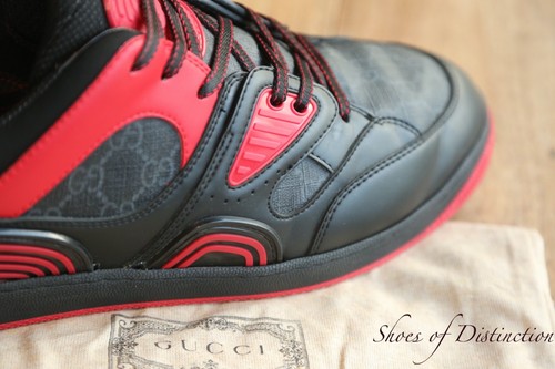 Gucci basket nero - gucci, rosso