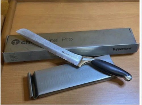 Coltello pane tupperware - coltello,