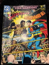 1978 Superman vs Muhammad Ali DC Comics C-56 fumetto oversize