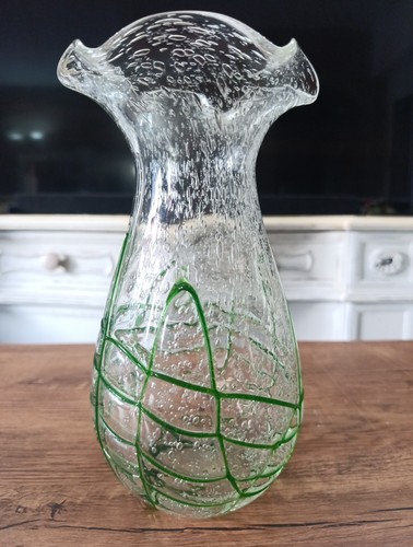 Bullying glass vase - , with