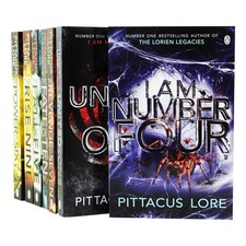 The Lorien Legacies Series 7 Books Set by Pittacus Lore - Ages 13+ - Paperback