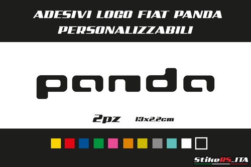Adesivo personalizzabile fiat - adesivo,