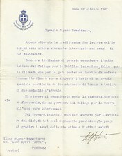 AUTOGRAFO LUIGI FACTA _
