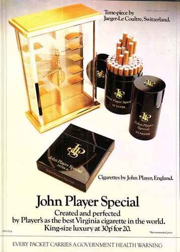 Original 1972 advert jps - original,