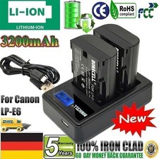 2x batteria 3200 mAh per Canon
