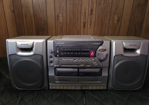 Vintage aiwa carry - aiwa, cd