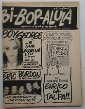 bonvi BI-BOP-ALULA 2 corno 1984 be bop a lula kiss comics + POSTER boy george