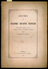 Discorso del Senatore Giuseppe