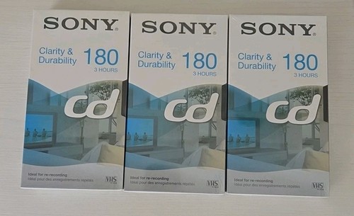 Videocassette vhs sony - vhs,