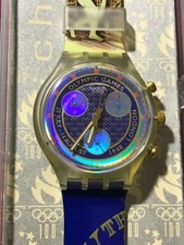 Orologio da polso SWATCH Chrono LONDRA 1948 (SCZ102)-NUOVO/NOS-perfettamente funzionante! Olympic Sp. 