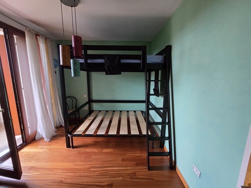 Letto matrimoniale soppalco - letto,