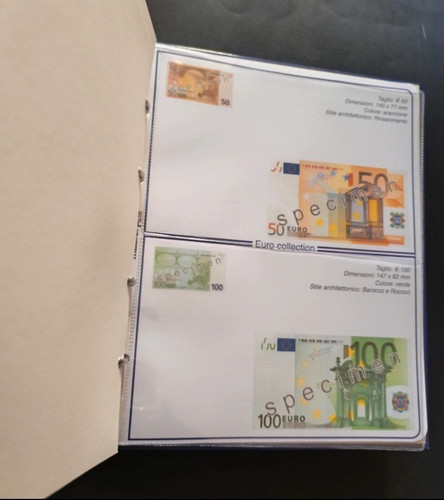 Album cartamoneta euro - album,