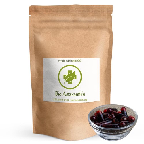 Astaxantina biologica 120 - astaxantina,