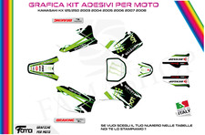 GRAFICA ADESIVA PER MOTO KAWASAKI KX 125/250 CROSS 2003 2004 2005 2006 2007 2008