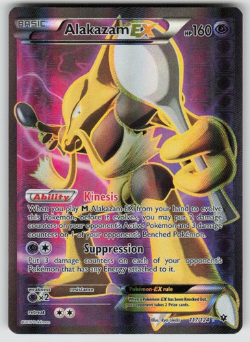 Alakazam holo 117 124 ultra - 117/124,