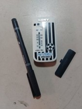 Mini Radio  Stereo Portatile SONY SRF-S80  Soccer Edition Bianco Nero Perfetta