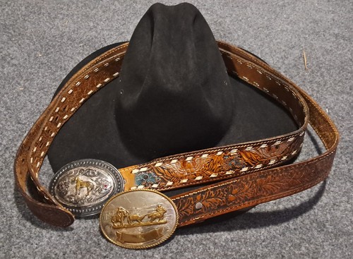 Cappello cowboy cinture - cowboy, e