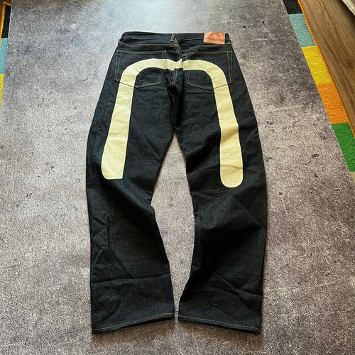Evisu jeans pantaloni denim - jeans,