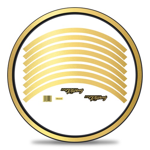 Set adesivi cerchi bici mtb - adesivi, cl