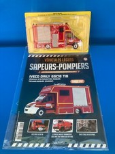 POMPIERE 1/43 N°34 IVECO DAILY 65C18 TIB RISCHI TECNOLOGICI CAMION Sapeurs