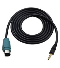 AUX In 3,5mm Klinke Line Kabel Adapter passend für Alpine CDE-9885/R CDE-9887/R