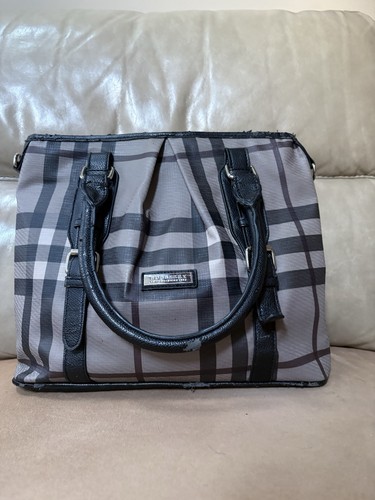 Rare burberry nova check plaid - nova,
