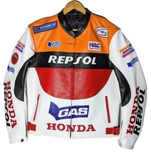 Giacca Moto Pelle Honda Repsol