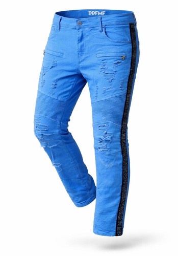 Jeans moto biker preme - biker,