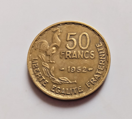 Francs guiraud 1952 - 50,