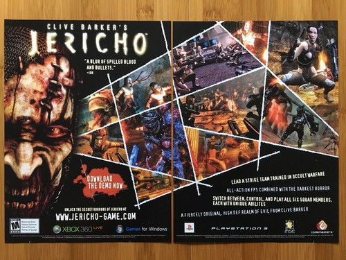 Clive barker jericho xbox - clive,