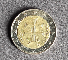 Moneta euro slovacchia - moneta, 2