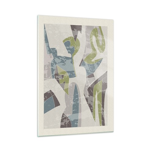Quadro vetro 50x70cm forme - su,