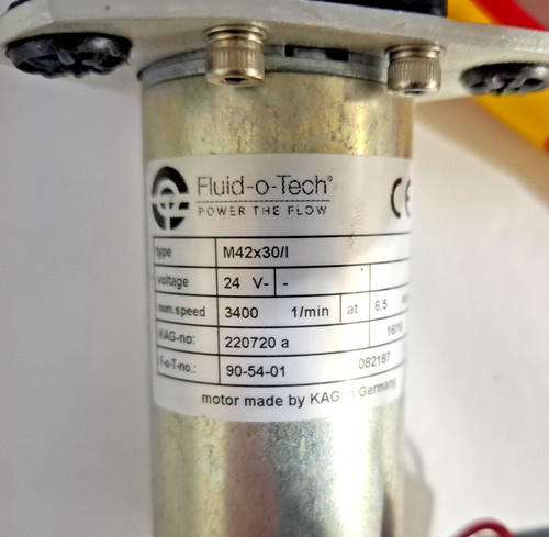 Pompa fluid tech m42x30 i - pompa, m42x30/i
