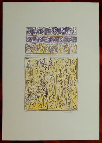 Riccardo licata litografia - riccardo,