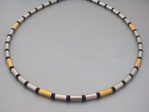 Collana titanio titanio
