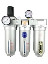 REGOLATORE FILTRO 1" SUPER DUTY GRADO INDUSTRIALE COALESCENZA ESSICCANTE ESSICCANTE SYS