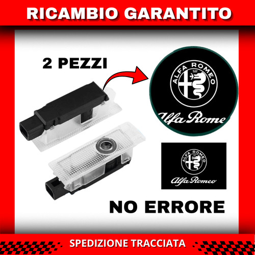 Logo alfa romeo luci - alfa, led