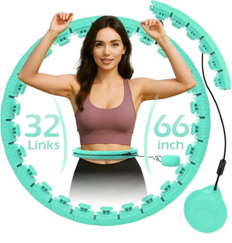 Weighted hula circle with - circle,
